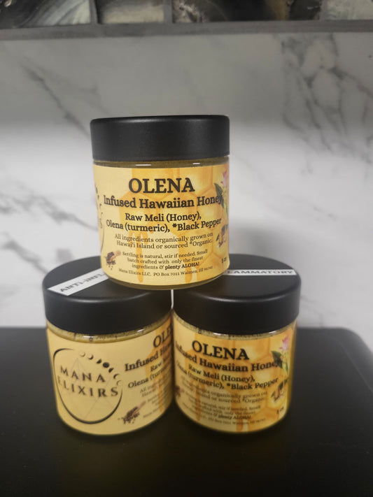 Whipped Olena Anti-inflammatory Hawai'i Island Honey